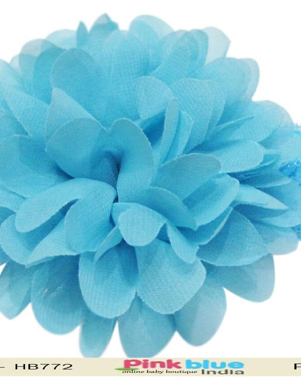 Infant girl net party headband for birthday, elegant and cute accessory