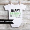 Happy birthday daddy baby onesie for celebration cute gift outfit