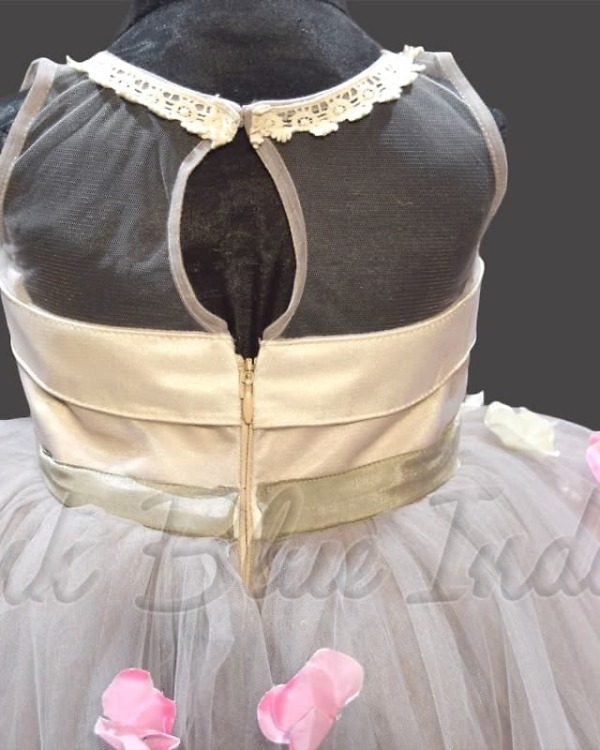 High low tail gown for girls designer birthday party stylish look