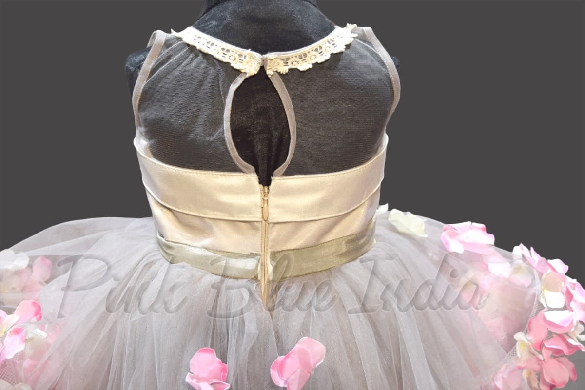 High low tail gown for girls designer birthday party stylish look