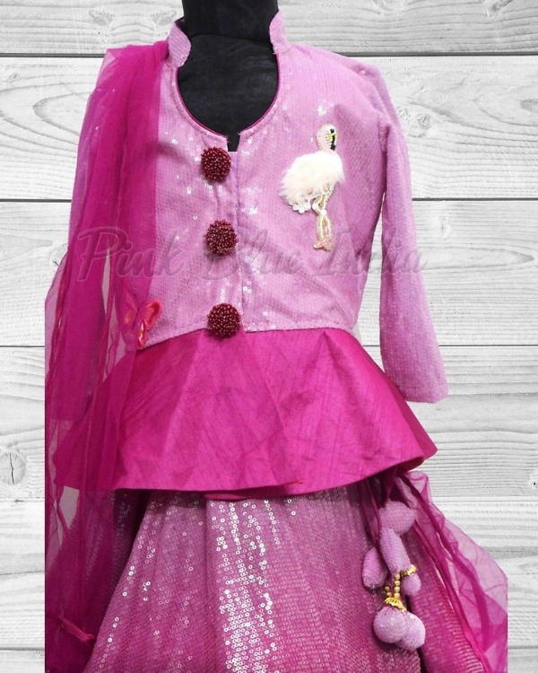 Indian ombre lehenga for girls wedding stylish traditional wear