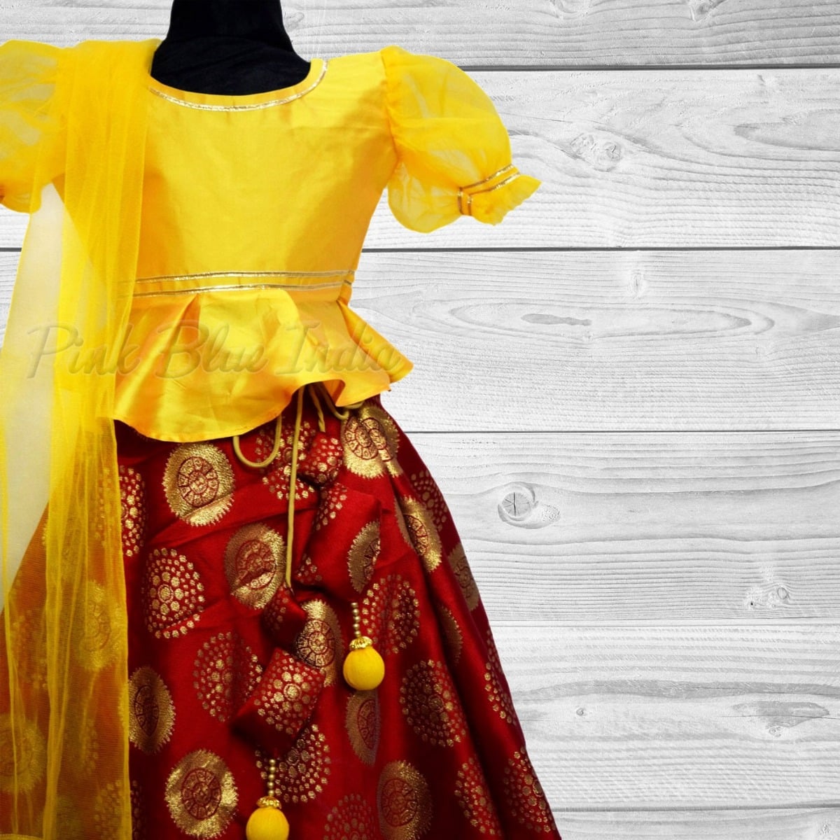 Indian designer lehenga for baby girl wedding stylish outfit