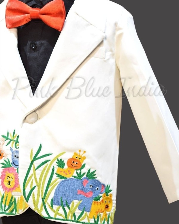Jungle safari birthday outfit for baby boy stylish party wear