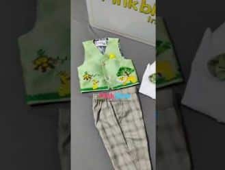 Jungle safari theme dress for kids birthday party wear stylish outfit