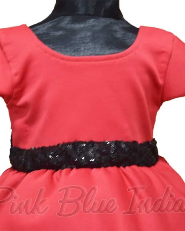 Minnie mouse theme dress for kids girls birthday celebration cute party outfit