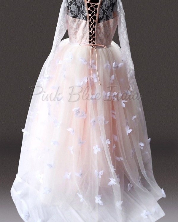 Latest baby girl tulle gown, birthday party wear, fluffy stylish look