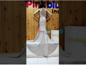 Mermaid gown for girls birthday party elegant stylish outfit