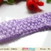 Lavender birthday headband for kids party outfit, cute stylish accessory