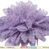 Baby girl lavender crochet headband pretty flower party accessory cute look