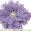 Toddler girl lavender hairband elegant party accessory cute celebration style