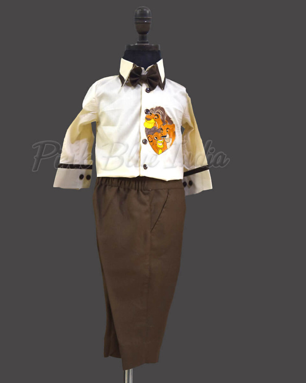 Lion king theme personalized baby birthday outfit cute party wear