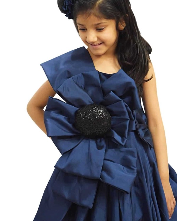 Princess ball gown for baby girl birthday party wear cute elegant