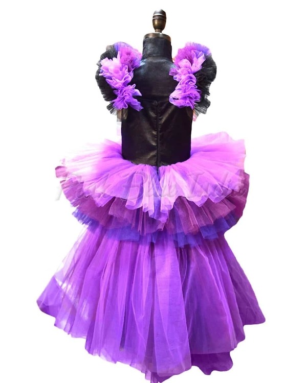 Mal birthday party dress for girls descendants theme stylish outfit