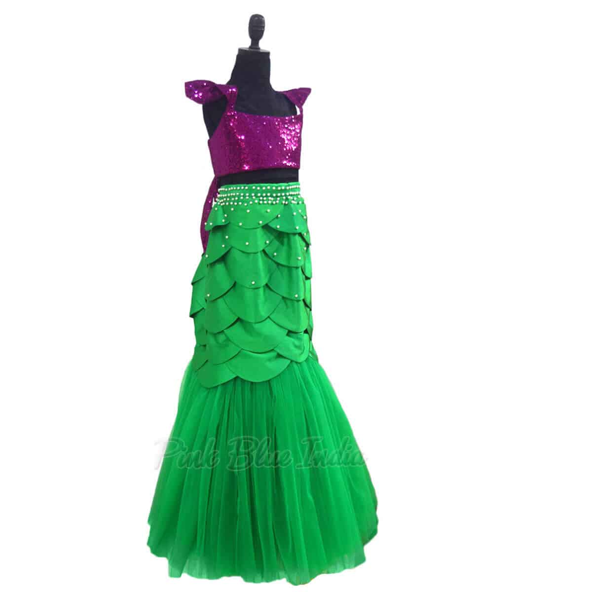 Mermaid birthday party dress for girls stylish cute themed outfit