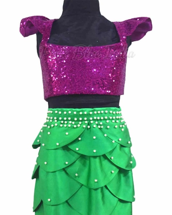 Mermaid style birthday dress for girls party wear cute stylish outfit