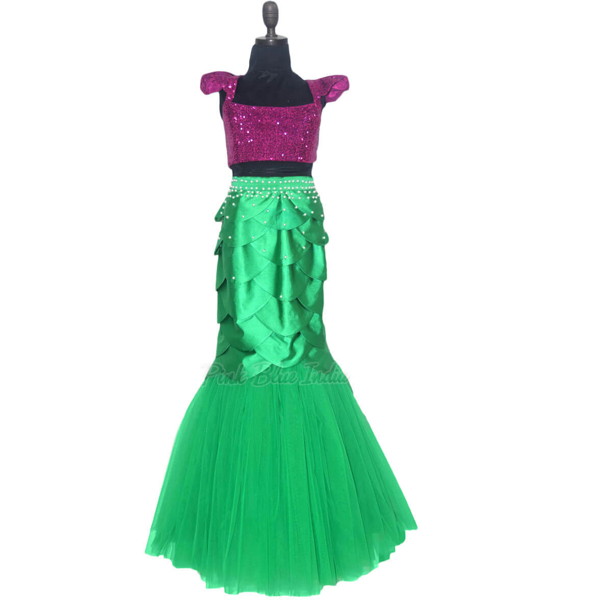 Mermaid style party dress for girls birthday wear cute stylish outfit