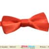 Baby boy orange bow tie festive accessory stylish vibrant look