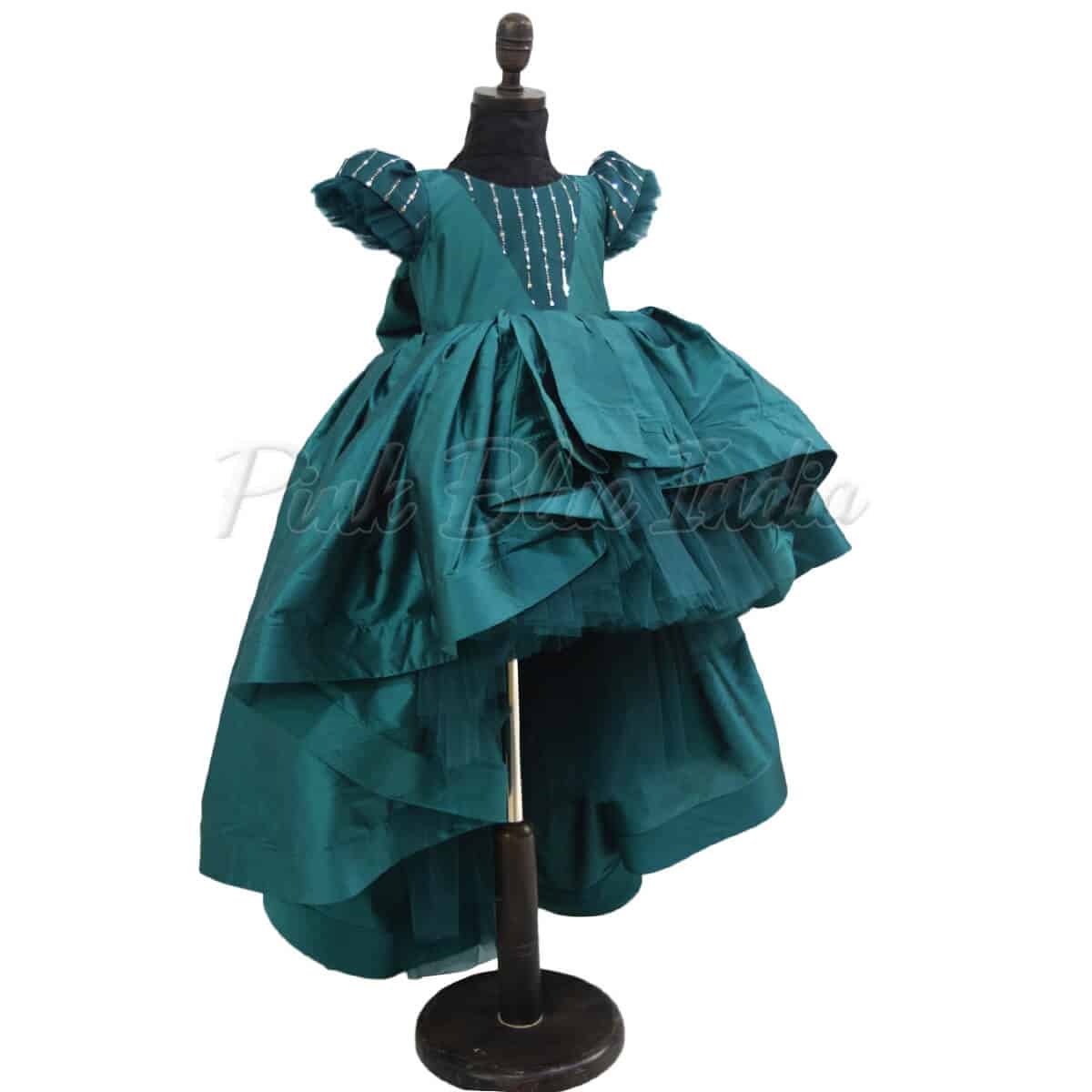 Party wear gown dress for girls elegant birthday outfit