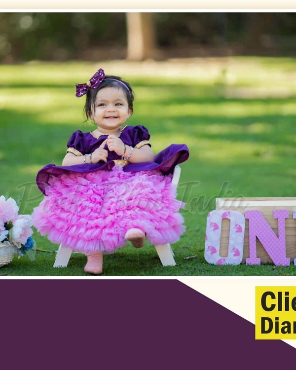 Party wear gown for girls elegant birthday celebration outfit