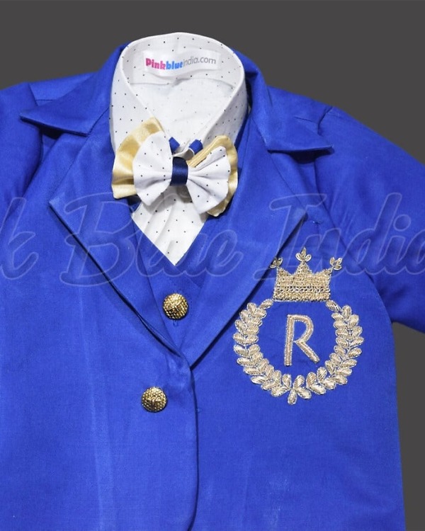 Personalized newborn baby boy birthday outfit cute celebration wear