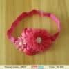 Pink flower hairband for kids party wear, cute birthday accessory