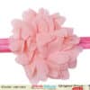 Pink strap infant headband for baby girls party wear cute