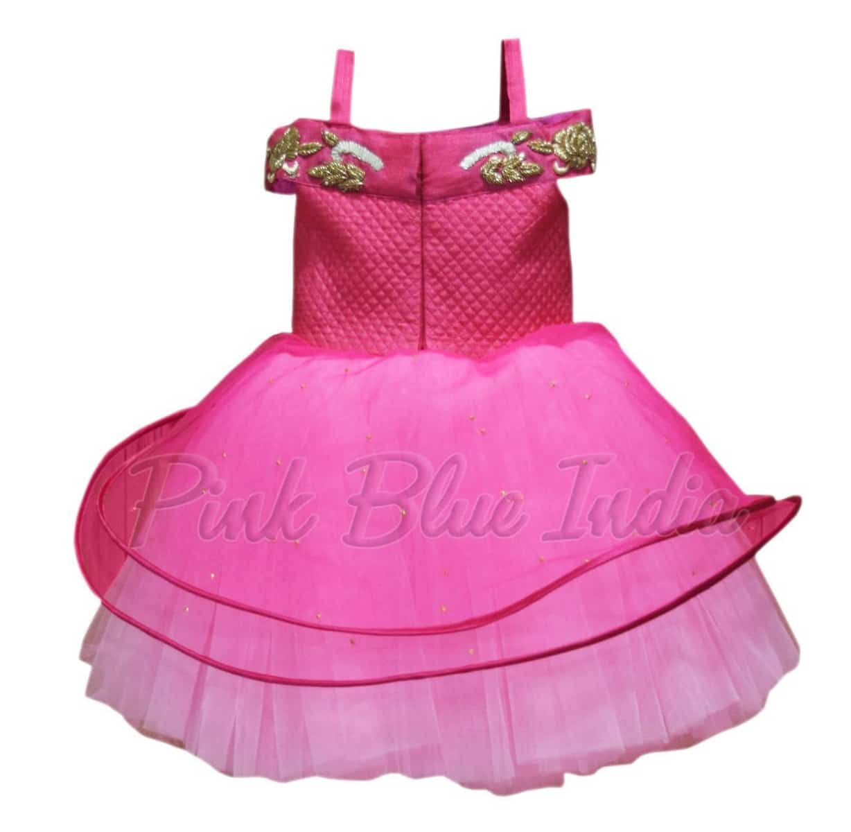 Pink wings gown for girls birthday party fairy theme stylish outfit