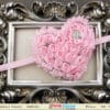 Toddler girl baby pink hairband pretty party accessory cute gift