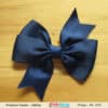 Navy blue baby hair accessory for special occasion wear, elegant modern style
