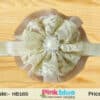 Pretty yellow baby girl hairband for birthday and festive styling