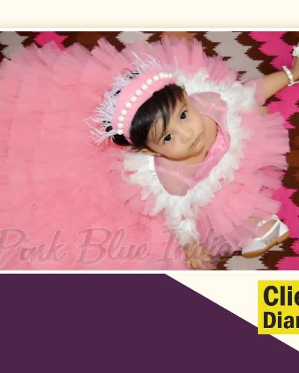 Princess layered dress for baby girl birthday party cute outfit