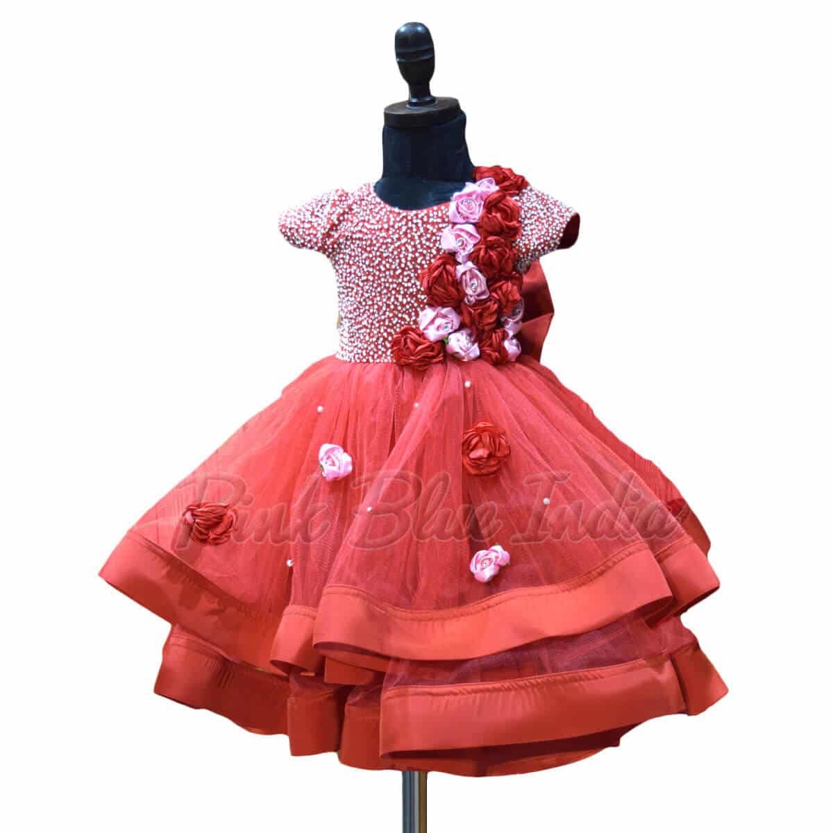 Pure handwork Indian gown for girls wedding celebration stylish wear