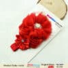 Red infant girl headband for party celebration, cute and comfortable gift