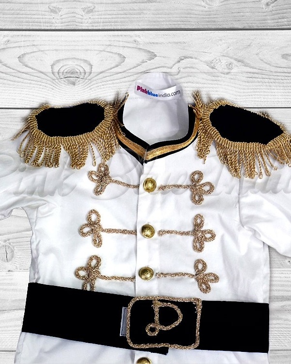 Royal black prince outfit for boy stylish birthday party wear