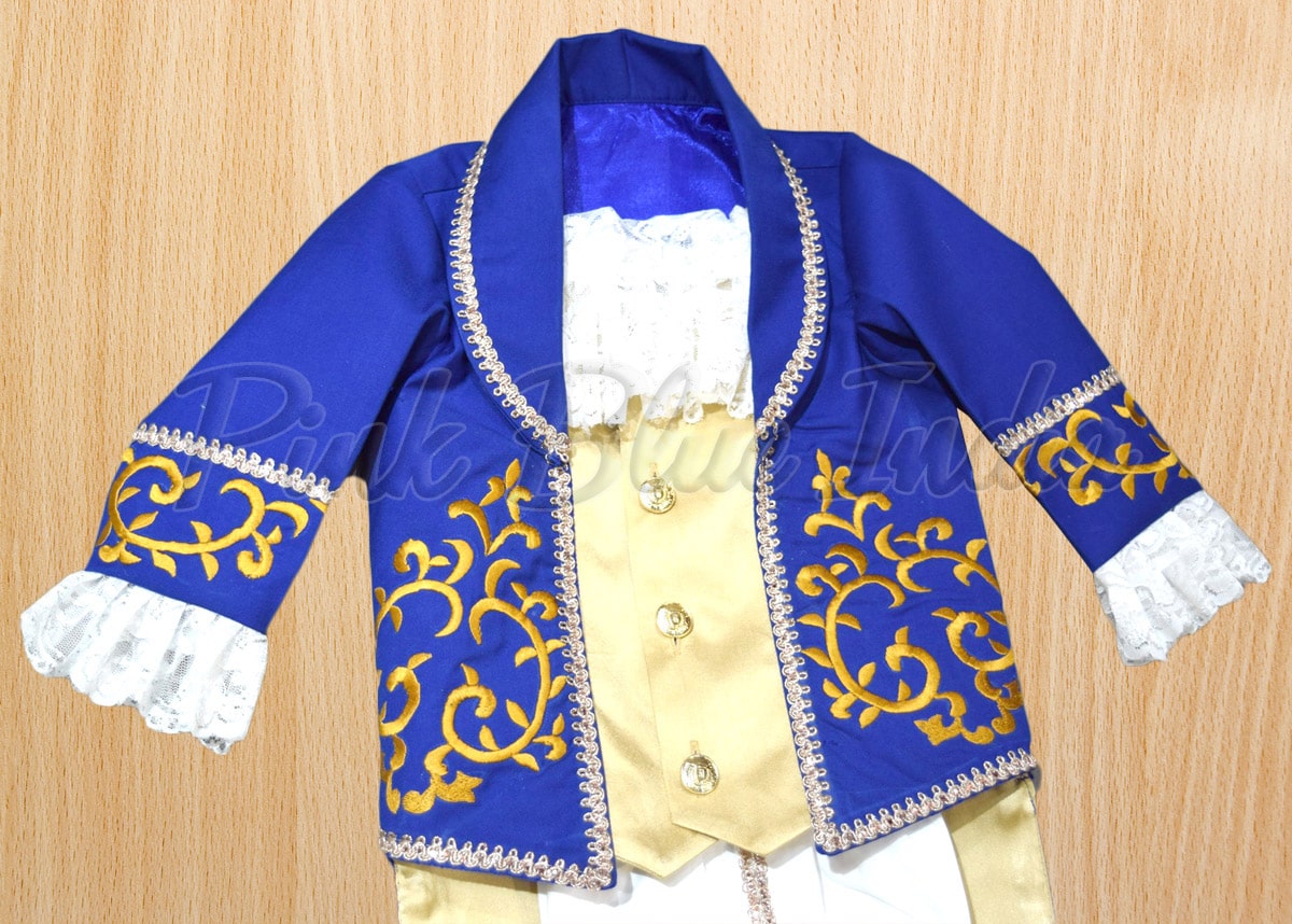 Royal prince birthday outfit for baby boy party stylish look
