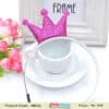 Baby girl hot pink hairband princess style party accessory cute gift