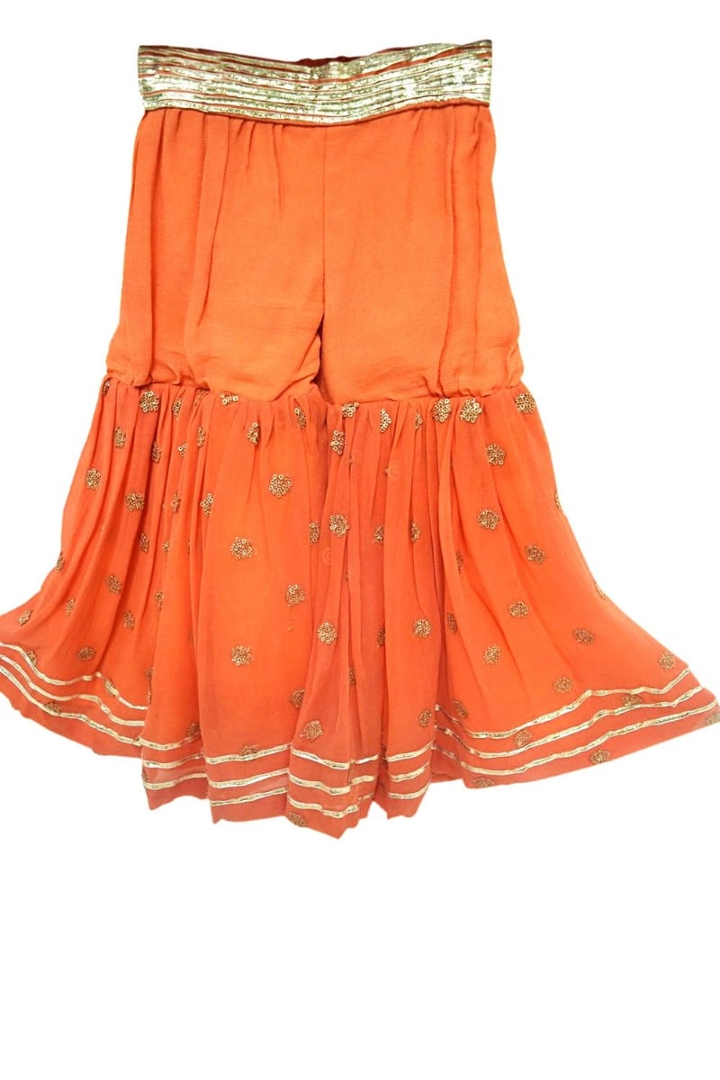 Baby girl crop top lehenga festive wedding outfit stylish cute
