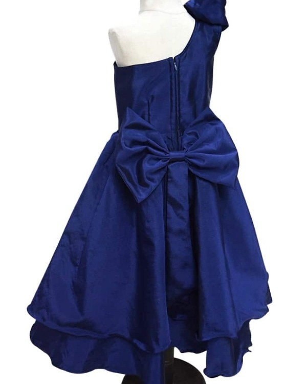 Baby girl one shoulder pageant gown elegant party dress birthday celebration wear