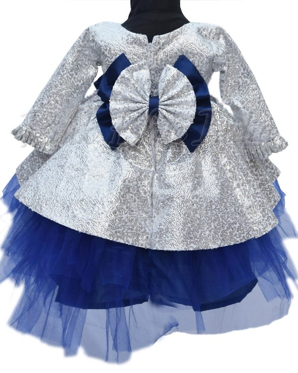 Designer party wear baby frock for girl elegant stylish celebration wear