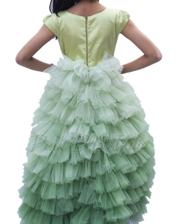 Ombre party gown for girls birthday stylish designer look