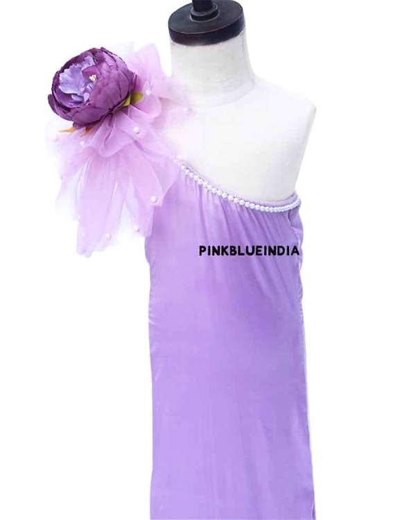 Mermaid theme kids birthday party gown, colorful and stylish festive wear