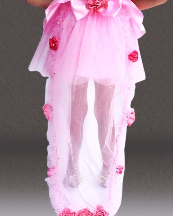 LED lights birthday party dress kids glowing celebration outfit stylish wear