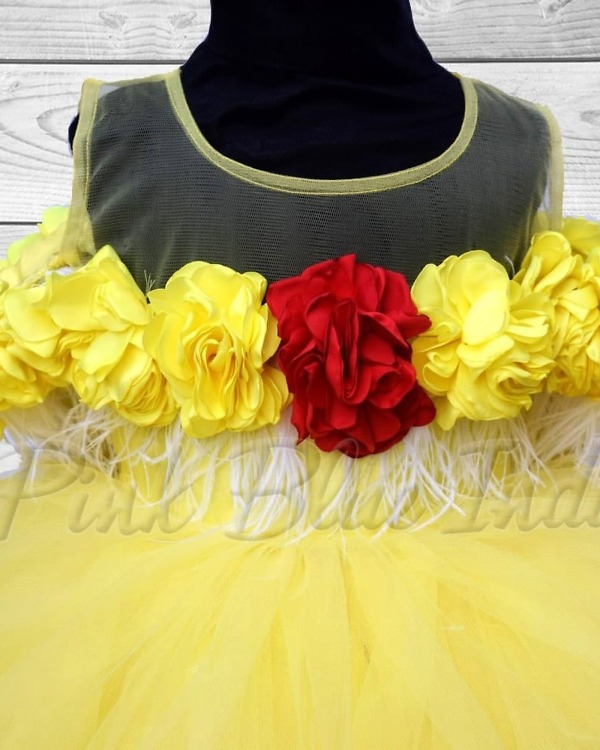 Light up princess dress for girls birthday stylish party wear