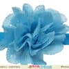 Sky blue kids headband for party wear, sleek and stylish accessory