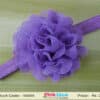 Baby girl lavender stretchable hairband for party and photoshoot cute wear