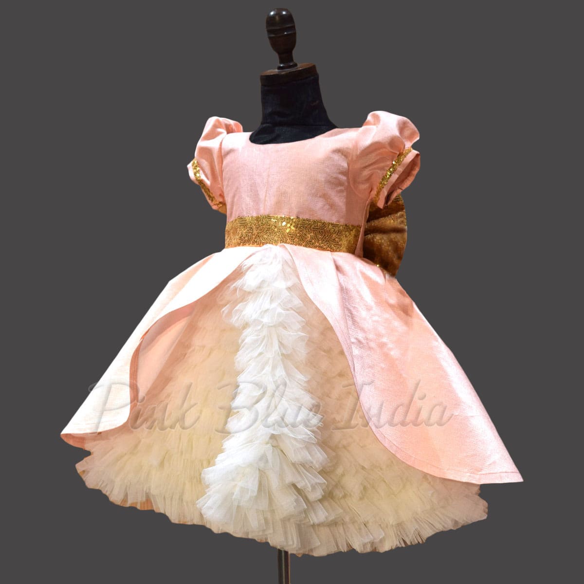 Designer kids birthday dress premium party outfit stylish elegant