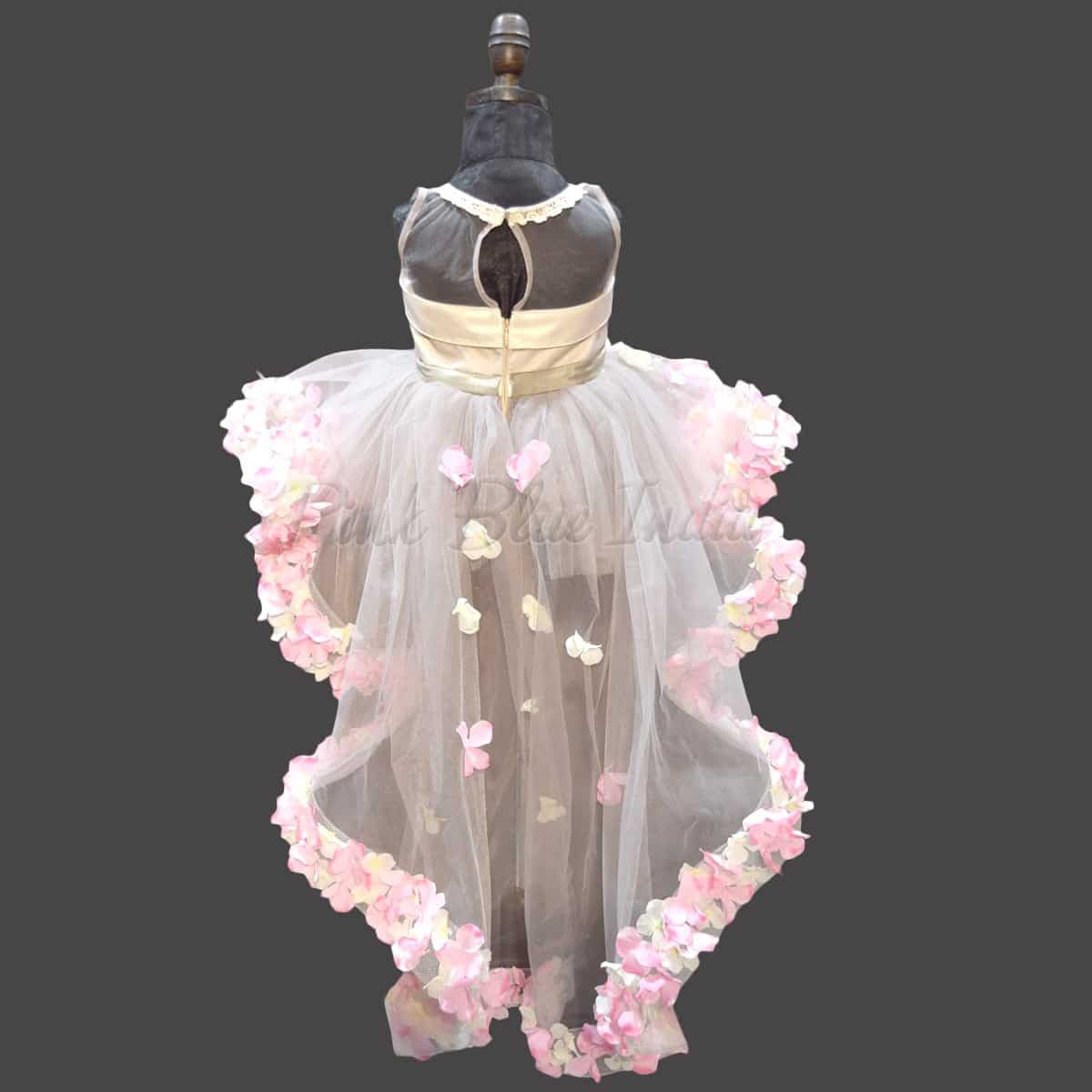 Stylish high low dress for girls birthday party modern designer outfit