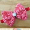 Red infant party headband for birthday celebration, bold and stylish look