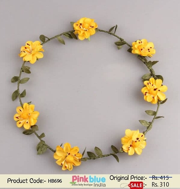 Infant girl tiara headband elegant festive accessory princess style look
