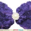 Infant girl violet party headband stylish festive accessory cute gift option